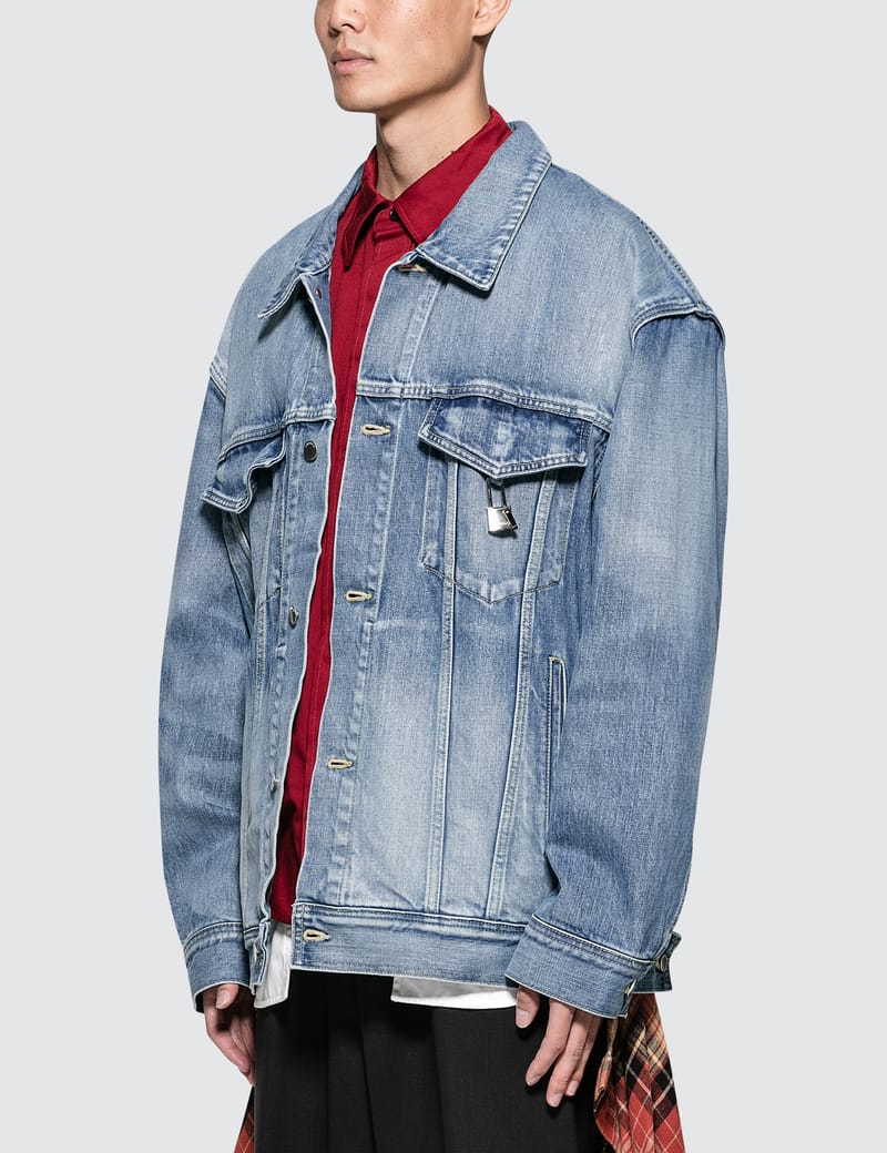 AMBUSH® - Nobo Oversized Denim Jacket | HBX - Globally Curated