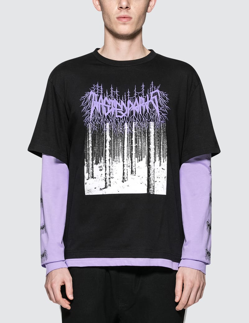 Wasted Paris - Black Metal L/S T-Shirt | HBX - Globally Curated