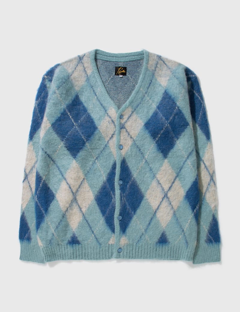 新品未使用 Needles Mohair Cardigan-Argyle-pta.ps