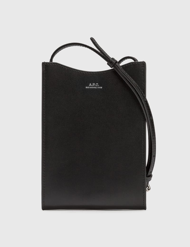 A.P.C. NECK POUCH JAMIE レザーサコッシュ-