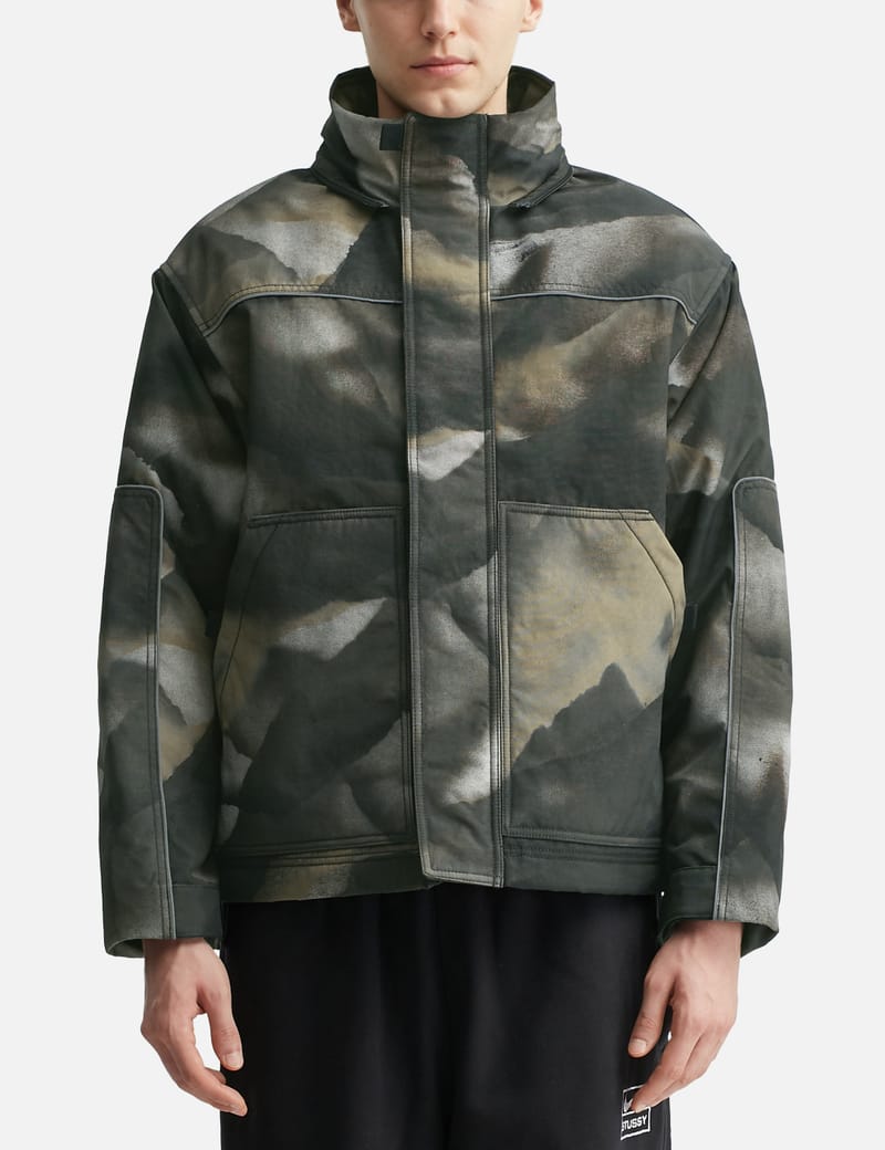 Nike Nike x Stüssy Utility Jacket AOP - Removable hood, reflective