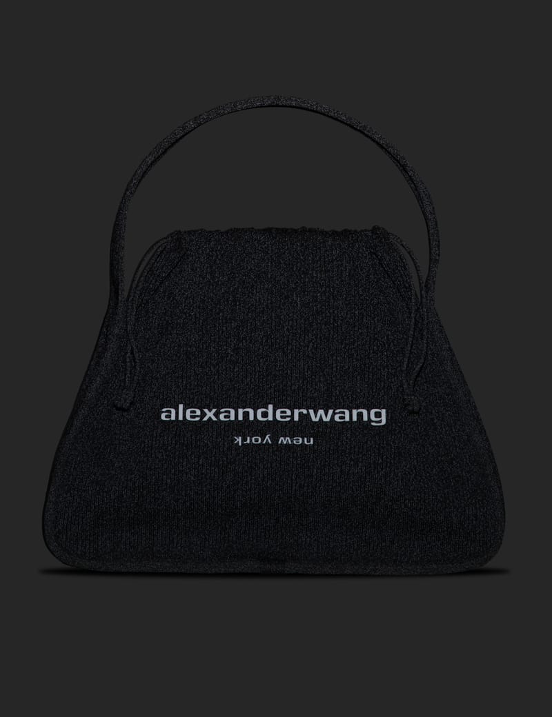 Alexander Wang - ryan リフレクティブリブニット ラージバッグ | HBX