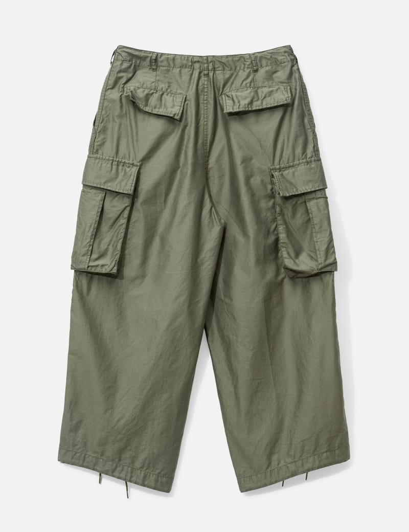 Needles H.D. Pant - BDU - Balloon-fit cotton BDU pants with six