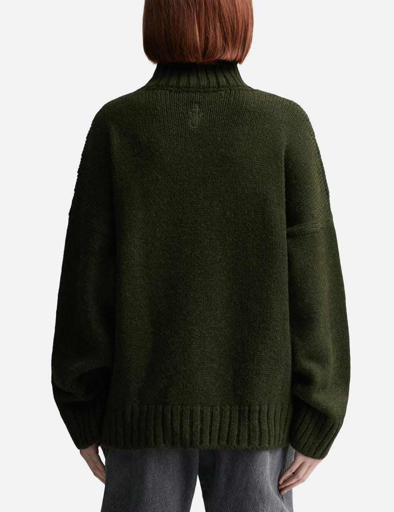 JW Anderson - POPCORN PATCH POCKET TURTLENECK JUMPER | HBX