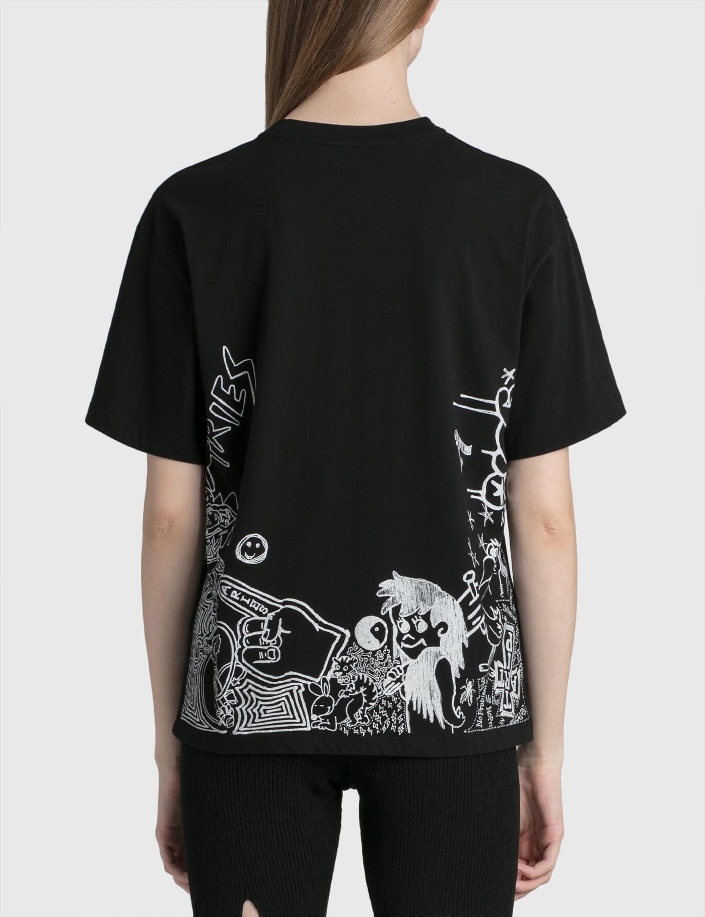 Aries - Doodle T-shirt | HBX - Globally Curated Fashion and 
