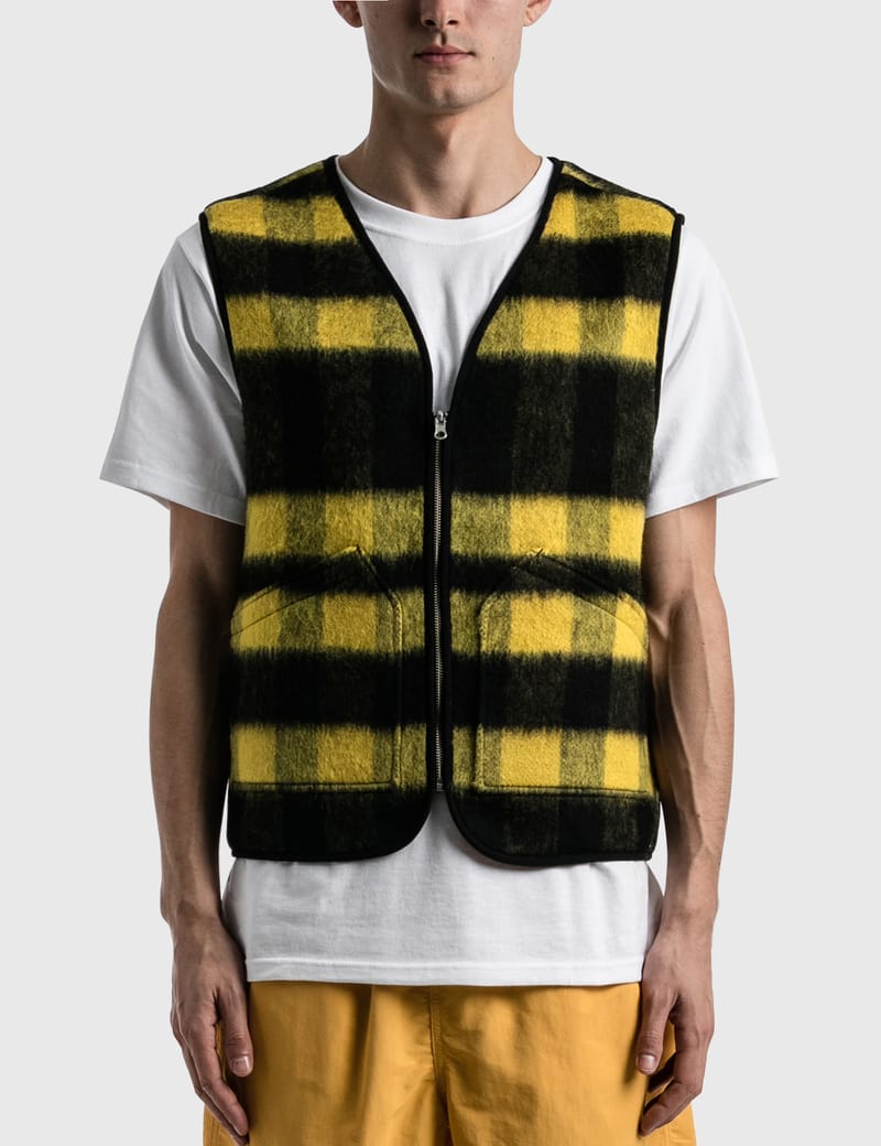 Stussy block discount reversible vest