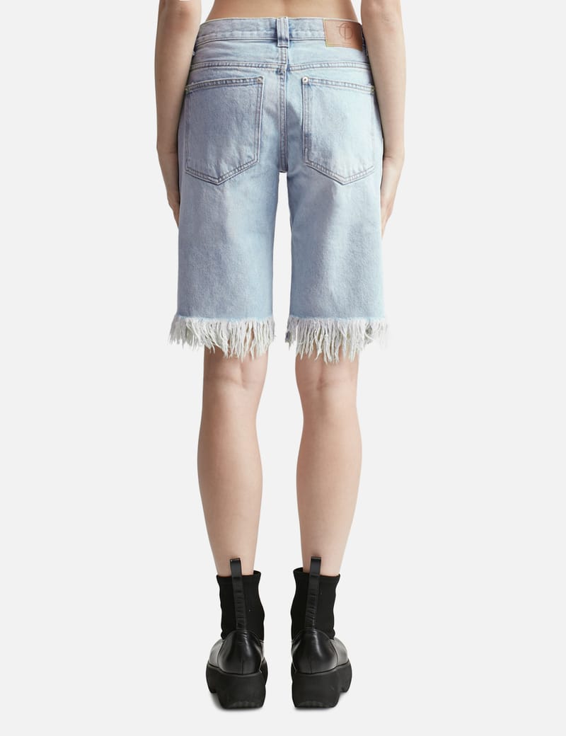 Open YY - DISTRESSED DENIM SHORTS | HBX - Globally Curated Fashion