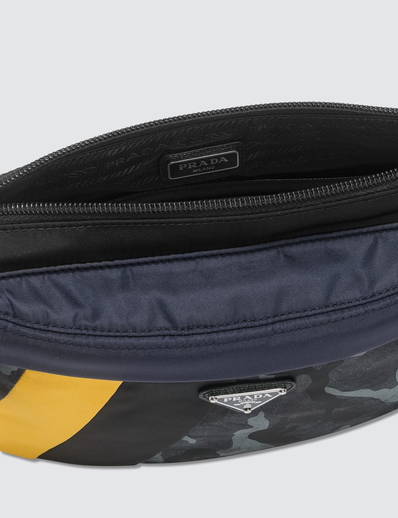 Prada - Nylon Camo Pouch | HBX
