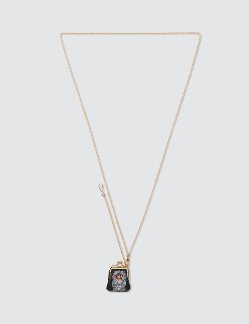 Undercover - Printed Coin Case With Shoulder Chain | HBX