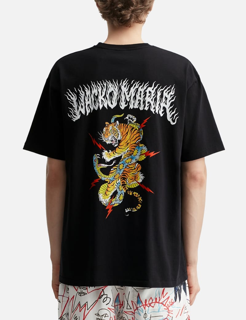Wacko Maria Tim Lehi / Washed Heavy Weight T-Shirt - Japanese