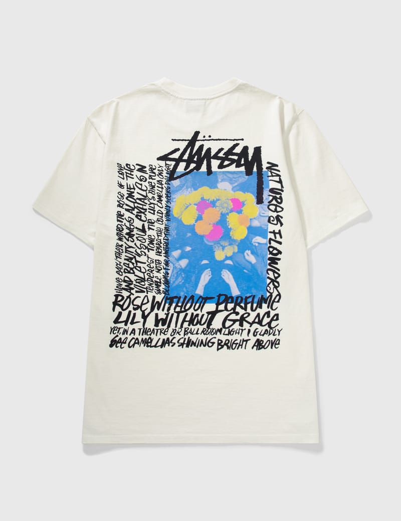 Stüssy - Camellias Dyed T-shirt | HBX - Globally Curated Fashion