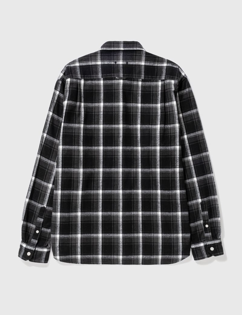 SOPHNET. - Vertical Panelled Regular Collar Big Shirt | HBX