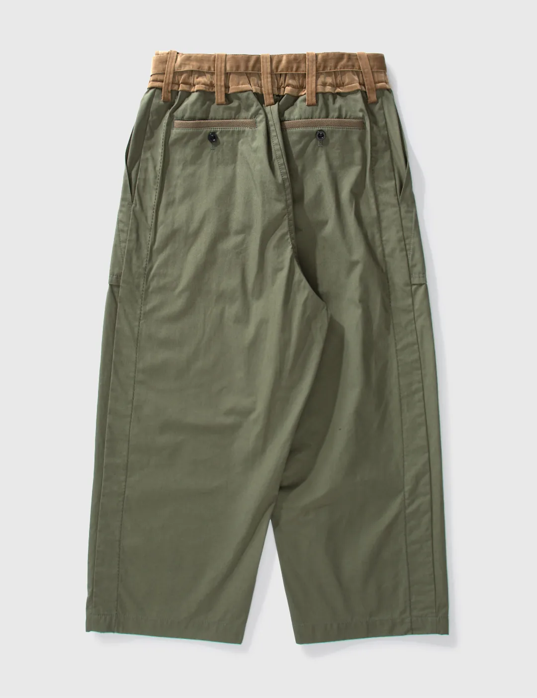 Sacai - Cotton Oxford Pants | HBX - Globally Curated Fashion and