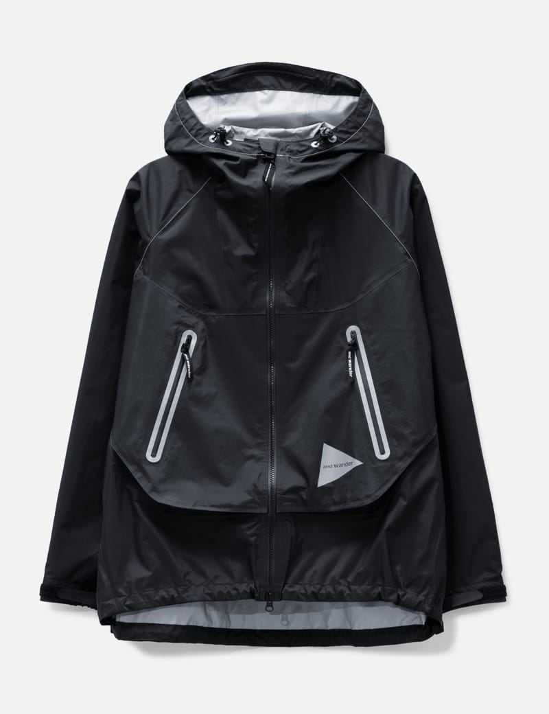 and wander - Loose Fitting Rain Jacket | HBX - Globally Curated ...