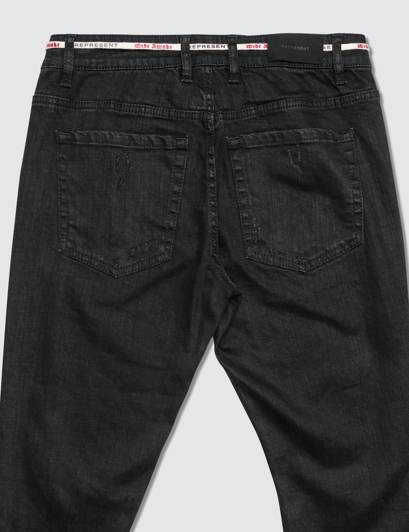 Represent - Wide Awake Destroyer Denim Jeans | HBX
