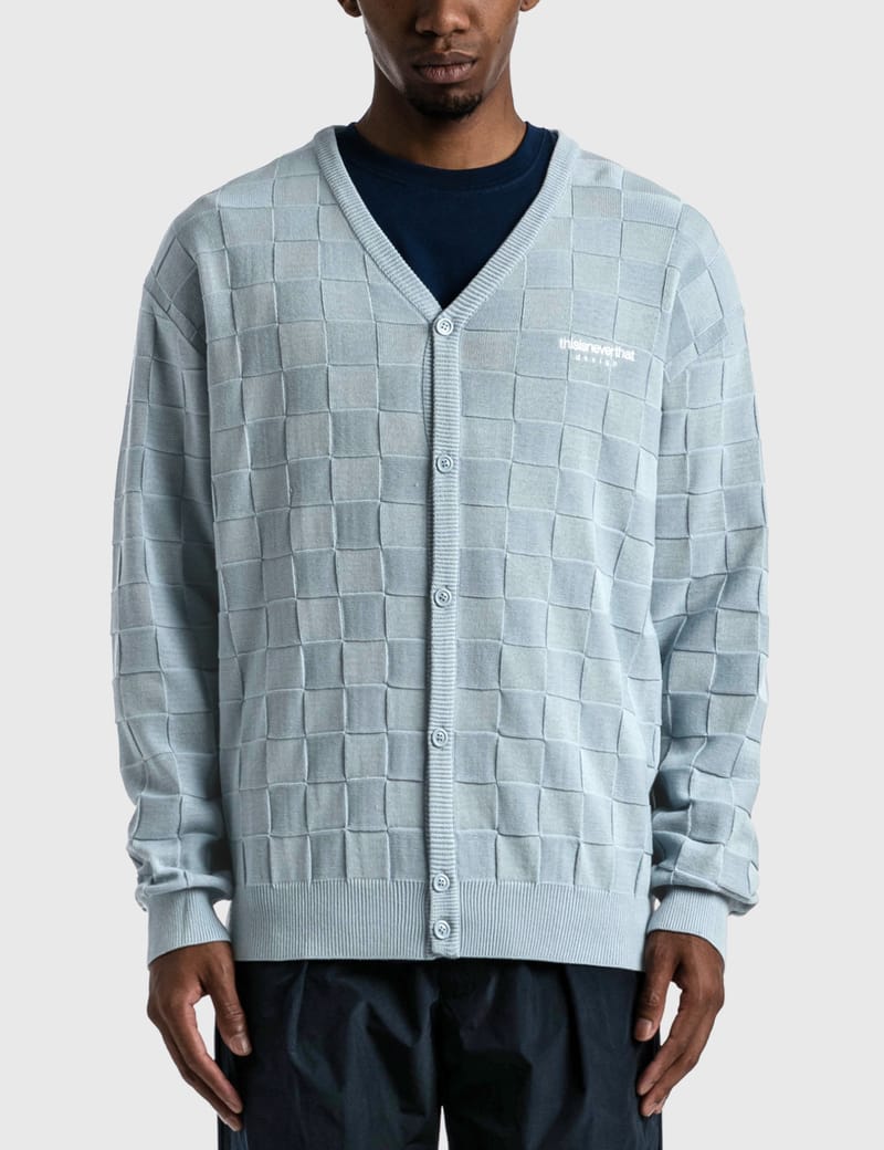 thisisneverthat® - Reverse Block Cardigan | HBX - Globally Curated