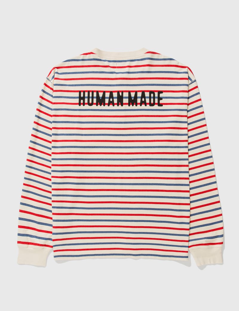 Human Made - ロングスリーブ ヘンリー ネック Tシャツ | HBX - ハイプ ...