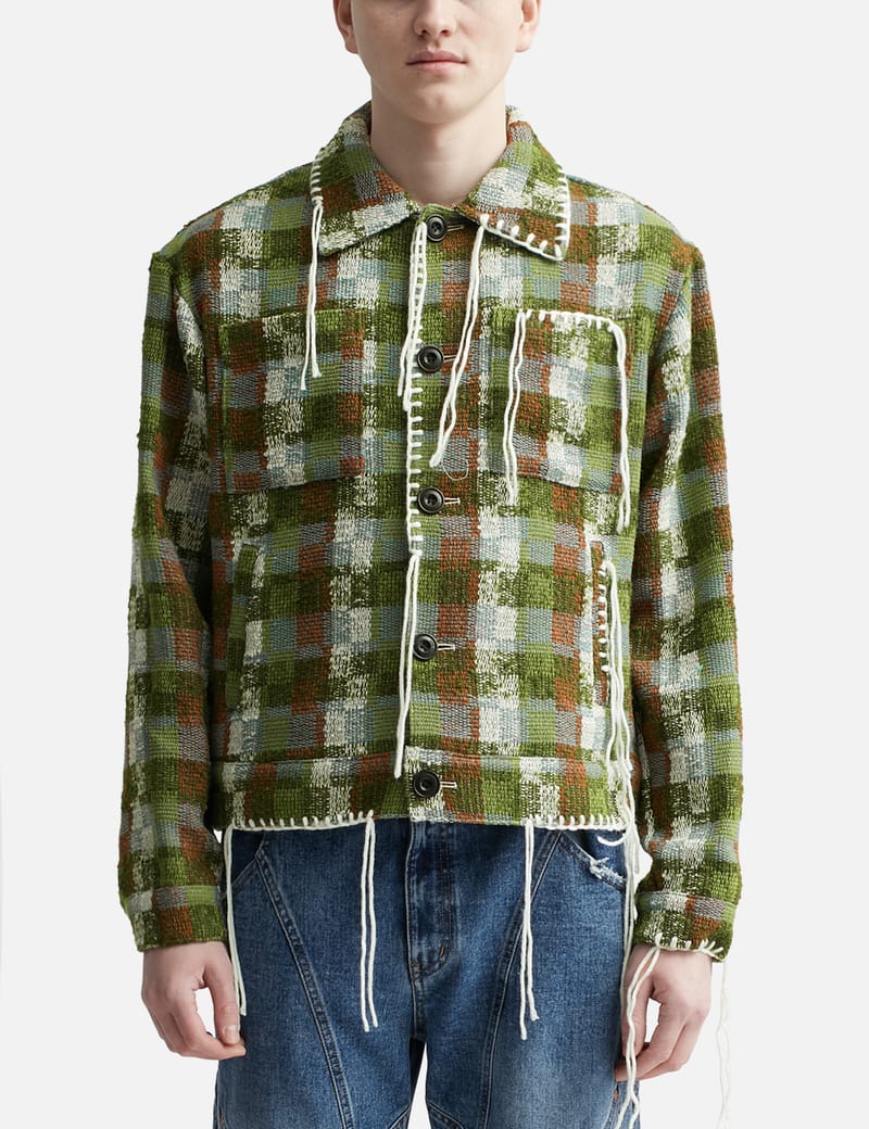 Andersson Bell - KENLEY CHECK WORK JACKET | HBX - Globally Curated