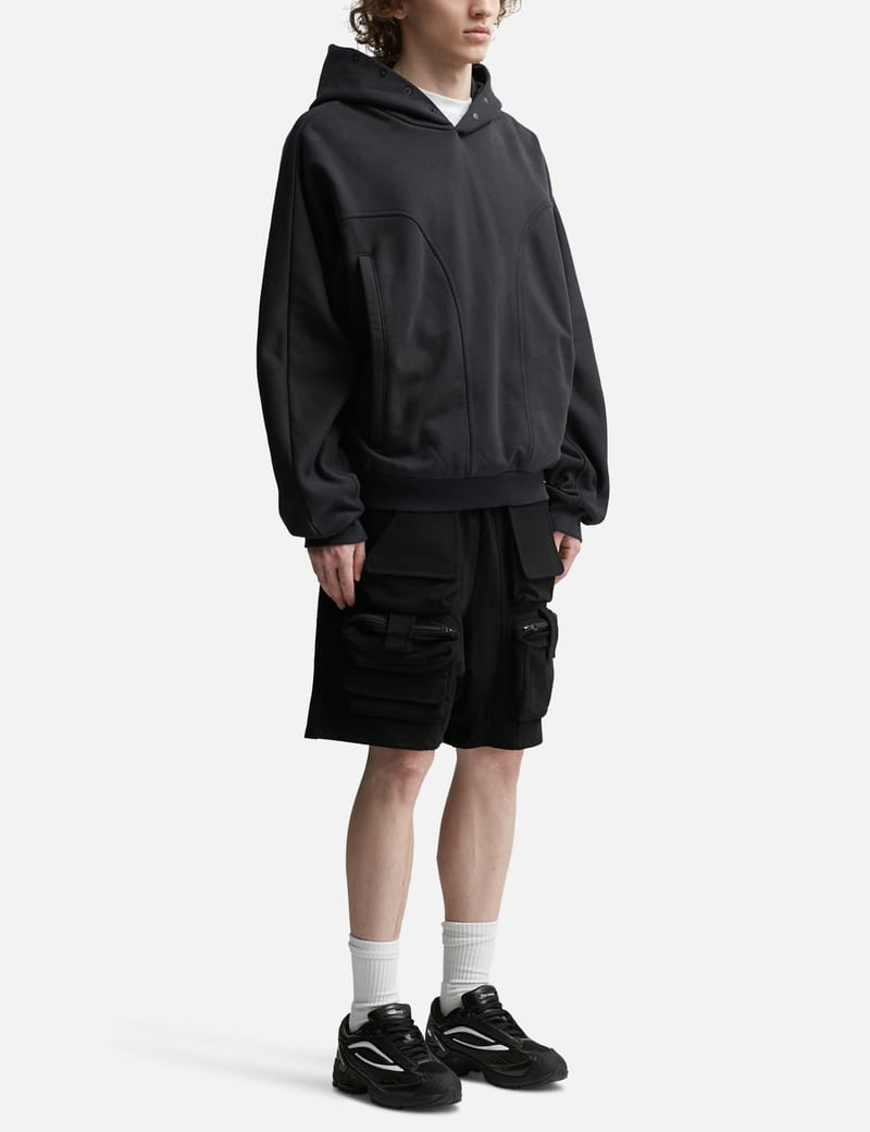 【GRAILZ】LAYERED PANEL SHORTS [BLACK] GRAILZ - Layered Panel Shorts | HBX - Globally Curated