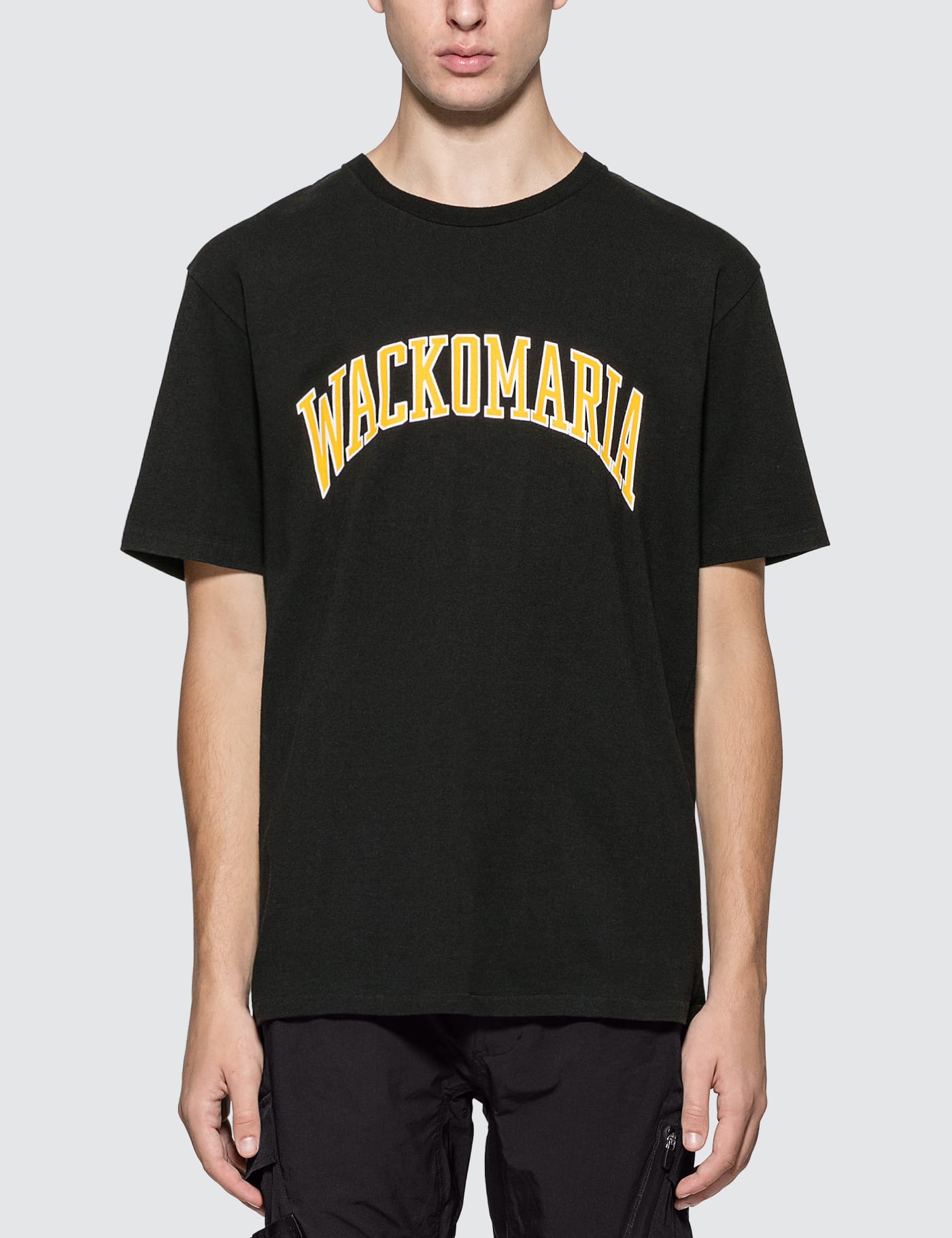 Wacko Maria - Washed Heavy Weight Crew Neck T-shirt (Type-4) | HBX