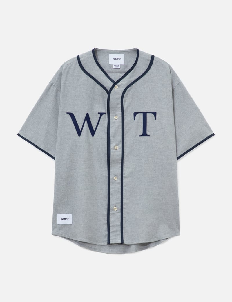 WTAPS Sign-YD / Sweater / Cotton - Cotton crewneck sweater in Ash