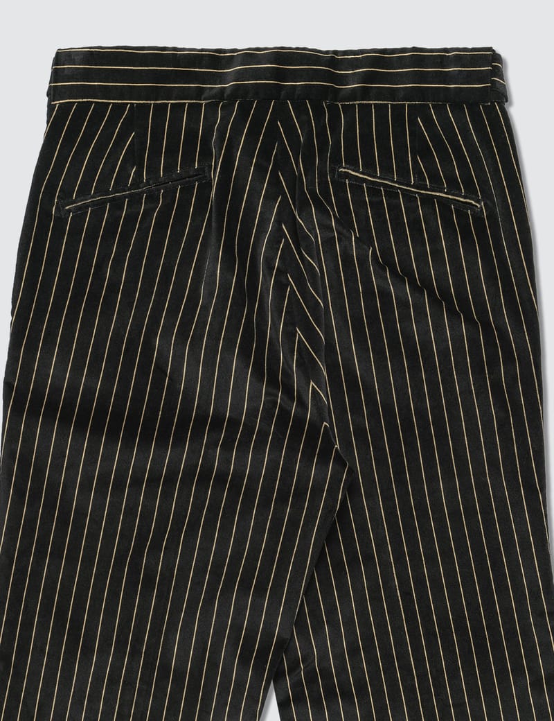 Needles - Stripe Velveteen Side Tab Trouser | HBX - Globally