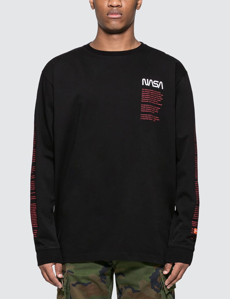 HERON PRESTON® - NASA Over Long Sleeve T-Shirt | HBX - Globally