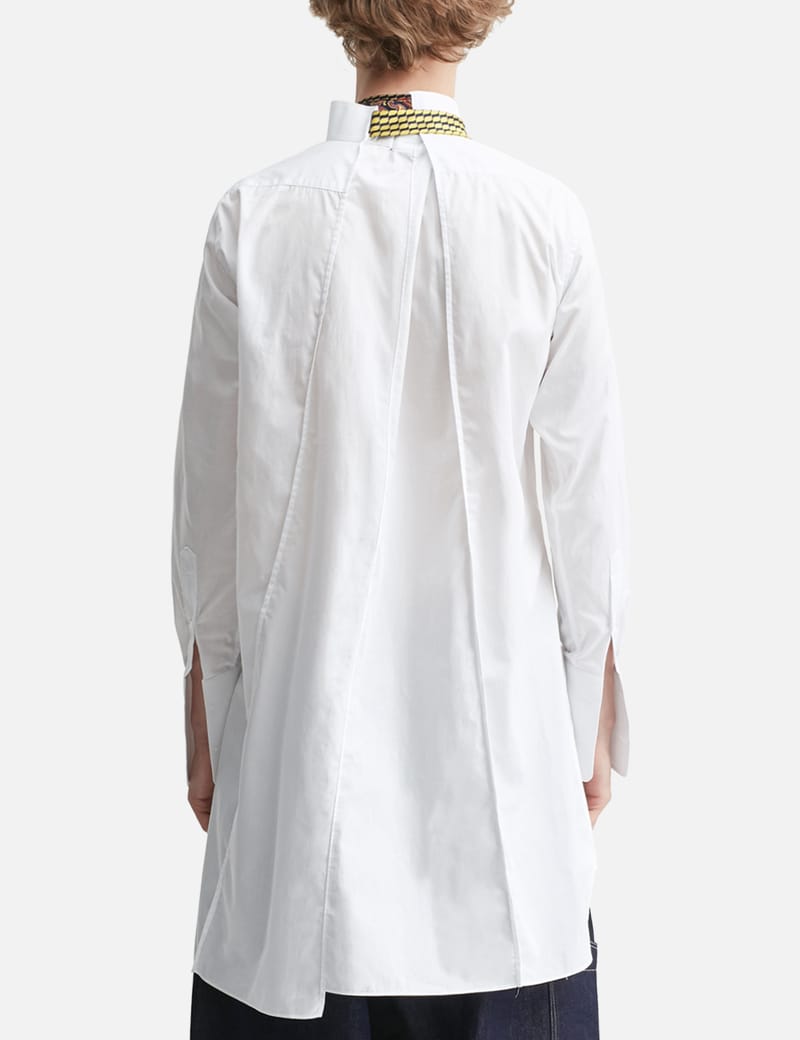 Junya Watanabe Man Elongated Shirt With Triple Tie - トリプルタイ