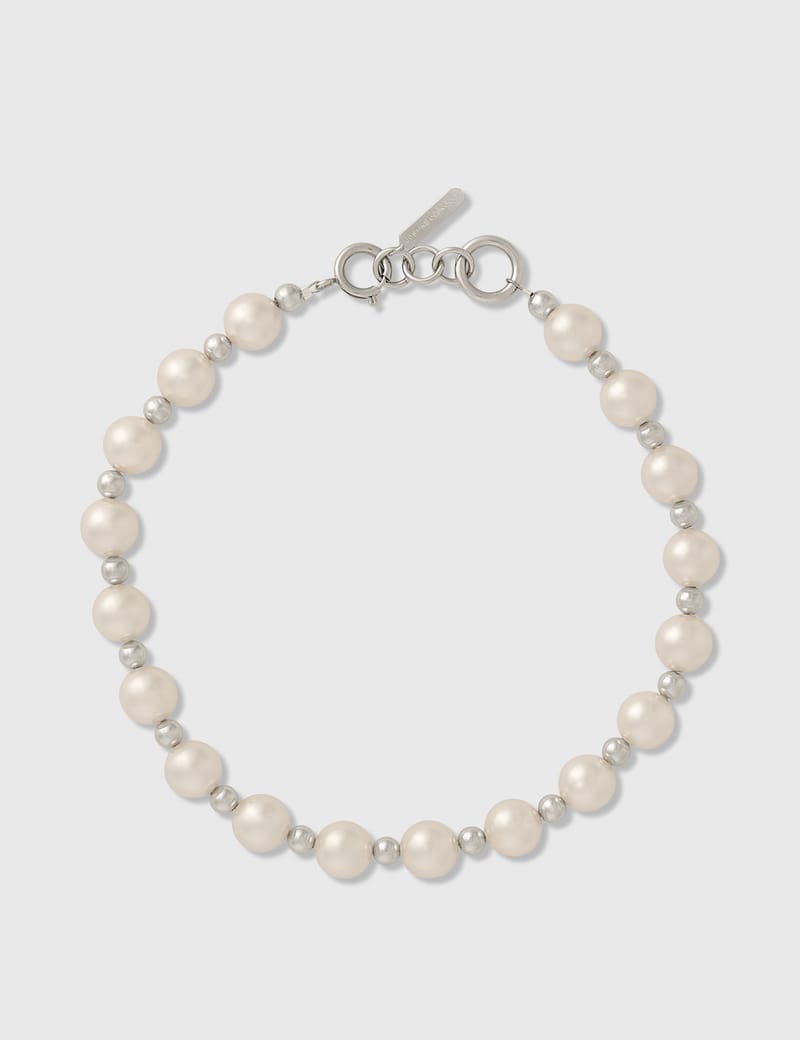 【Justine Clenquet】関税送料込★Emma チョーカー Justine Clenquet White Pearl Emma Choker Justine Clenquet