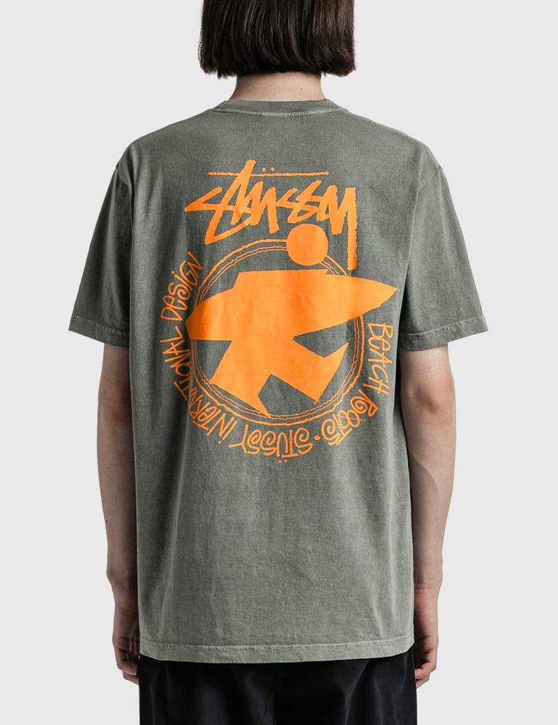 Stüssy - Beach Roots Pigment Dyed T-shirt | HBX - Globally