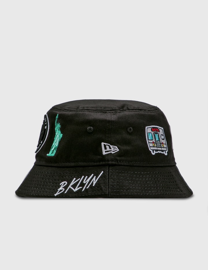 New Era Brooklyn Nets City Transit Bucket Hat HBX Globally Curated Fashion and Lifestyle