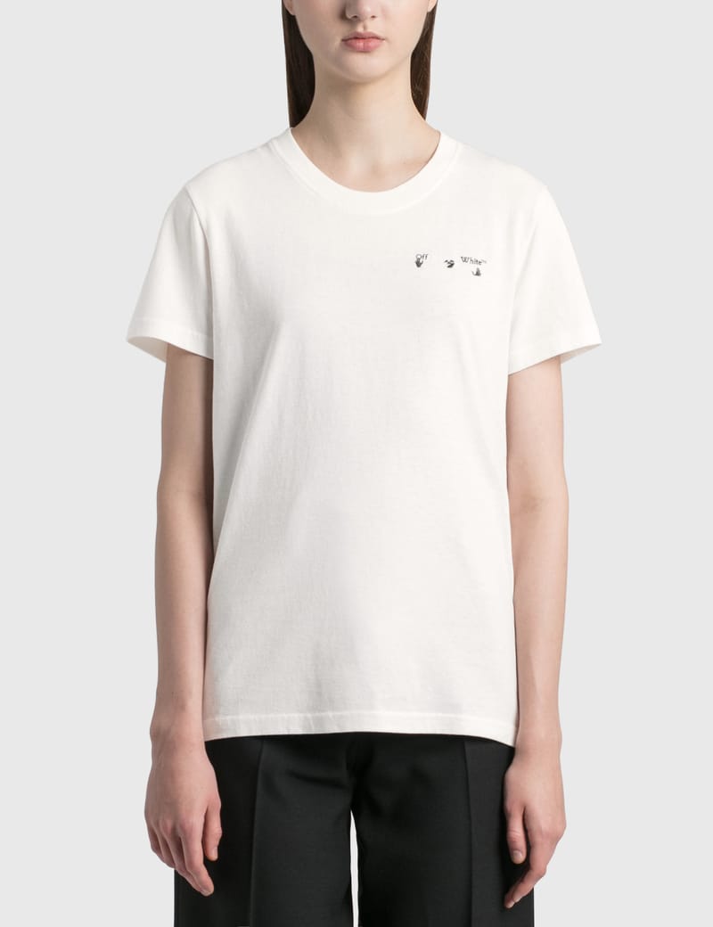 Off-White™ - Arrow Liquid Melt Casual T-shirt | HBX - Globally