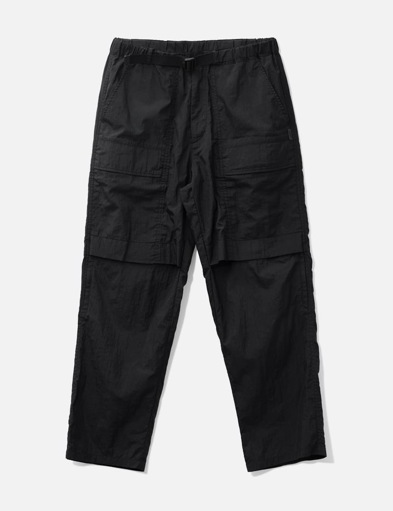 パンツ Juun.J pants size 46 Juun.J Pants - Black pants with leather waistband tag, good