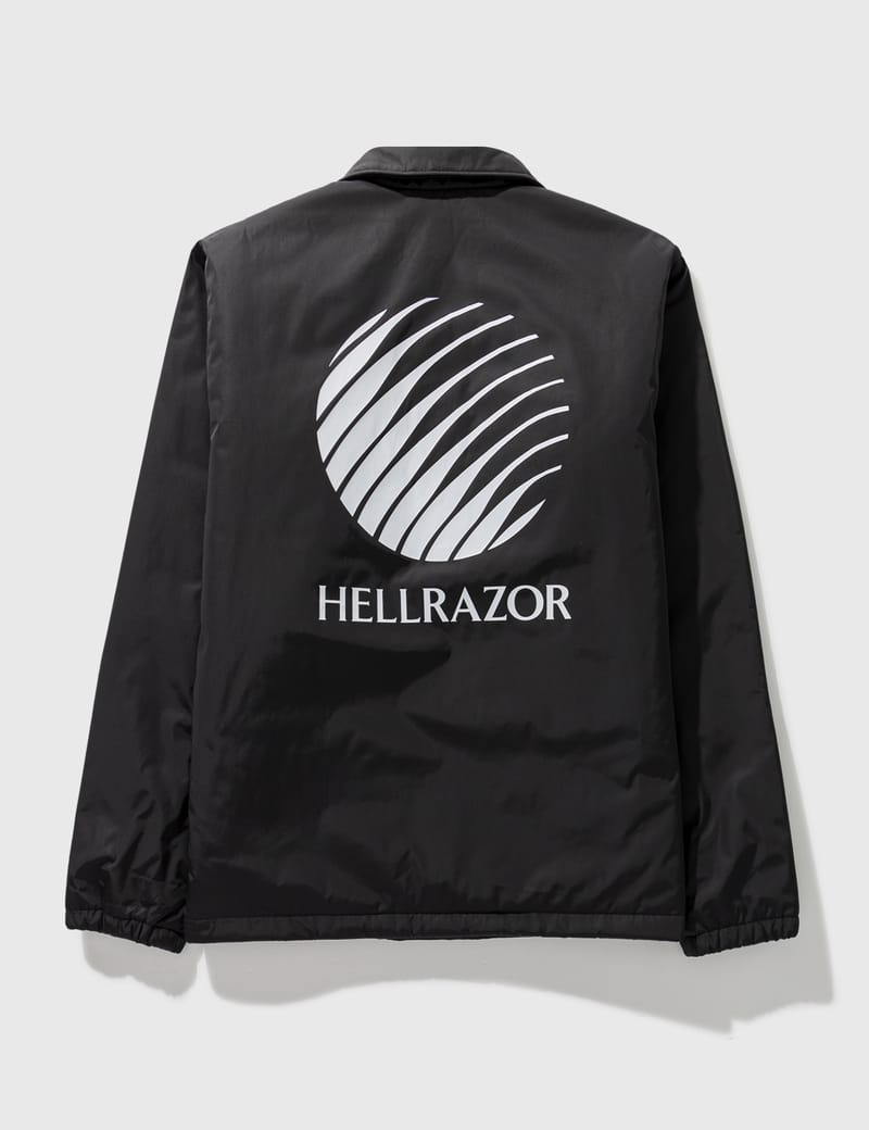 Hellrazor - Logo Nylon Coach Jacket | HBX - Globally Curated