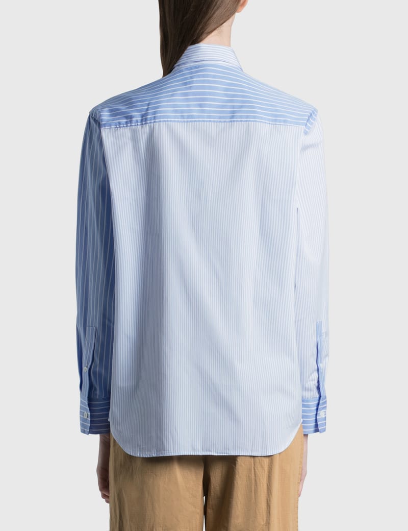 Maison Kitsuné - Fox Head Embroidery Classic Shirt | HBX