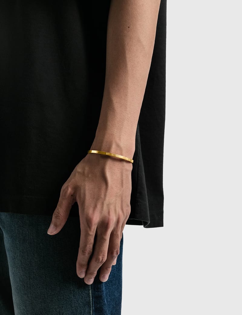 Maison Margiela - Number Logo Slim Bracelet | HBX - Globally
