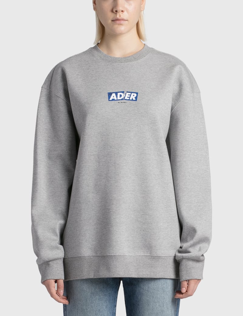 ★ADER ERROR★Og; box 4211★ Ader Error Grey Origin Line Og Box 4211 Sweatshirt | ModeSens