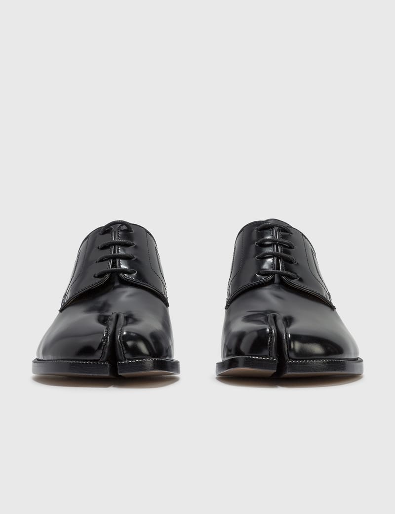 新品 Maison Margiela TABI LACE UP SHOES Buy Maison Margiela Tabi Lace-Up 'Black' - S57WQ0188 P3827