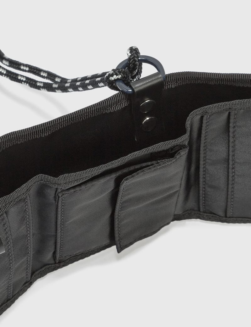 sacai x PORTER / Nylon Trifold Black 【公式通販】