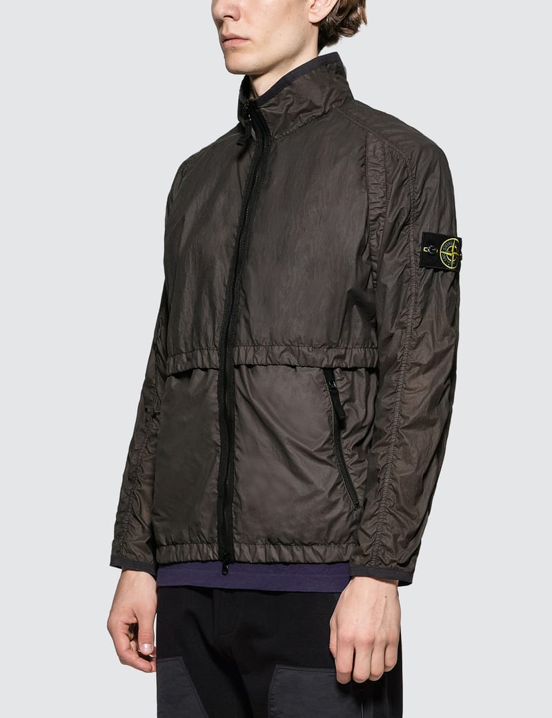 ジャケット・アウター STONE Lamy Velour Hooded Parka STONE ISLAND