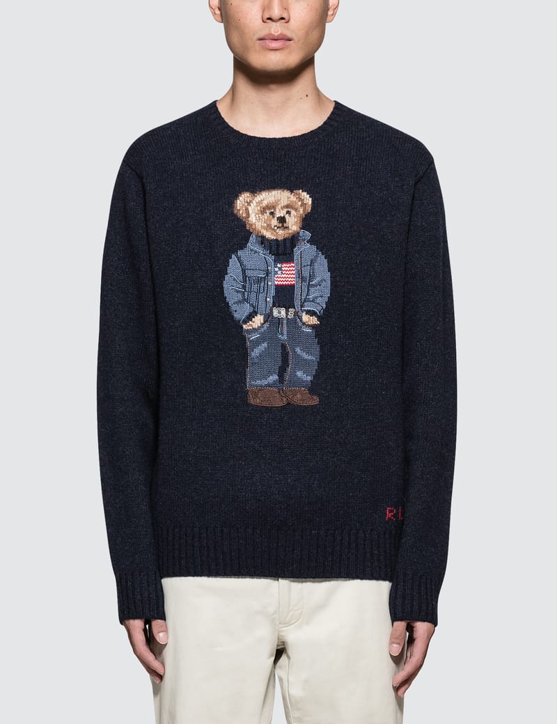 Polo Ralph Lauren - Denim Bear Knitwear | HBX - Globally Curated