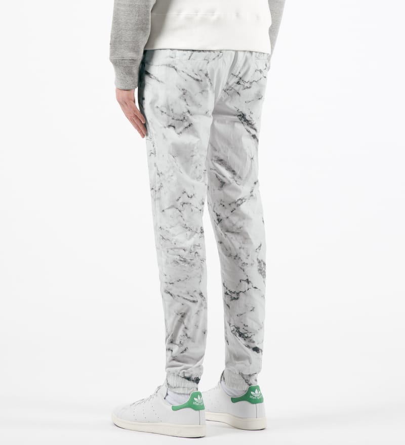 GRAND SCHEME - White Marble Track Pants | HBX