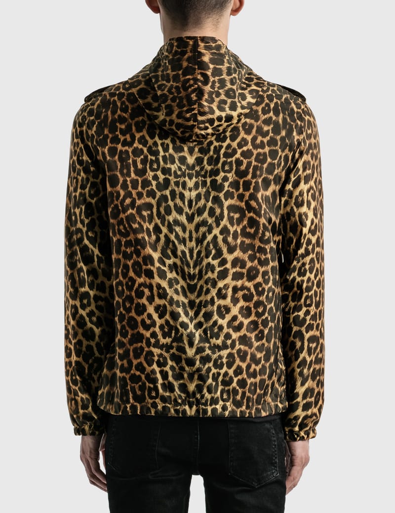Saint Laurent - Leopard-Print Windbreaker | HBX - Globally