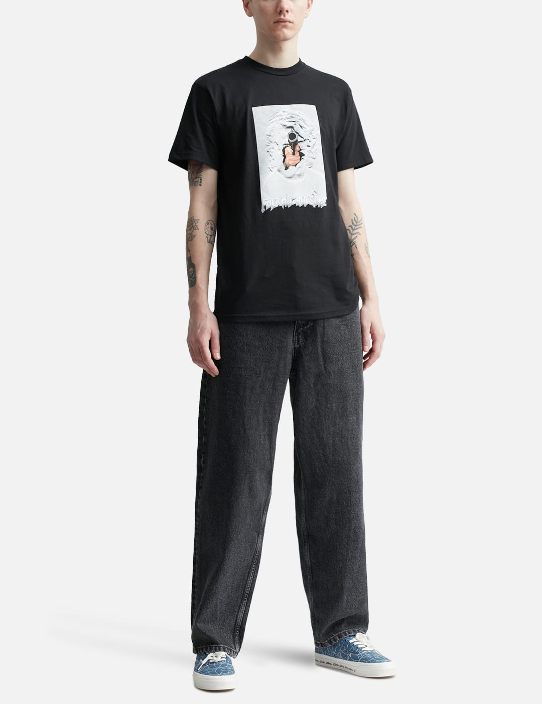 Fucking Awesome - Fecke Baggy Denim Jeans | HBX - Globally Curated