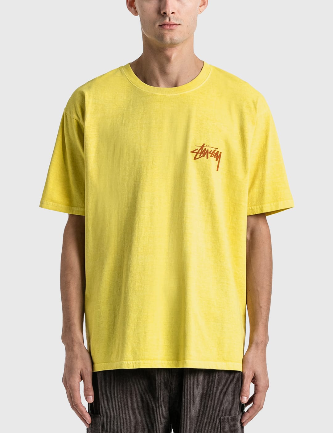 Stüssy - HOW WE'RE LIVIN' PIGMENT DYED T-SHIRT | HBX - Globally