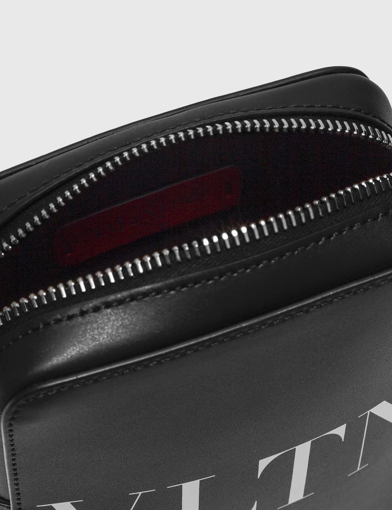 Valentino - Valentino Garavani Small VLTN Leather Crossbody