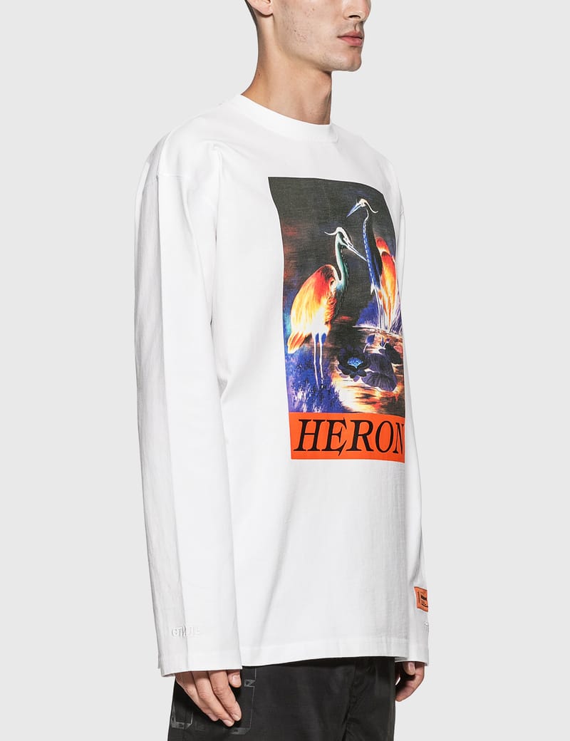 HERON PRESTON® - OS Heron Times Long Sleeve T-Shirt | HBX