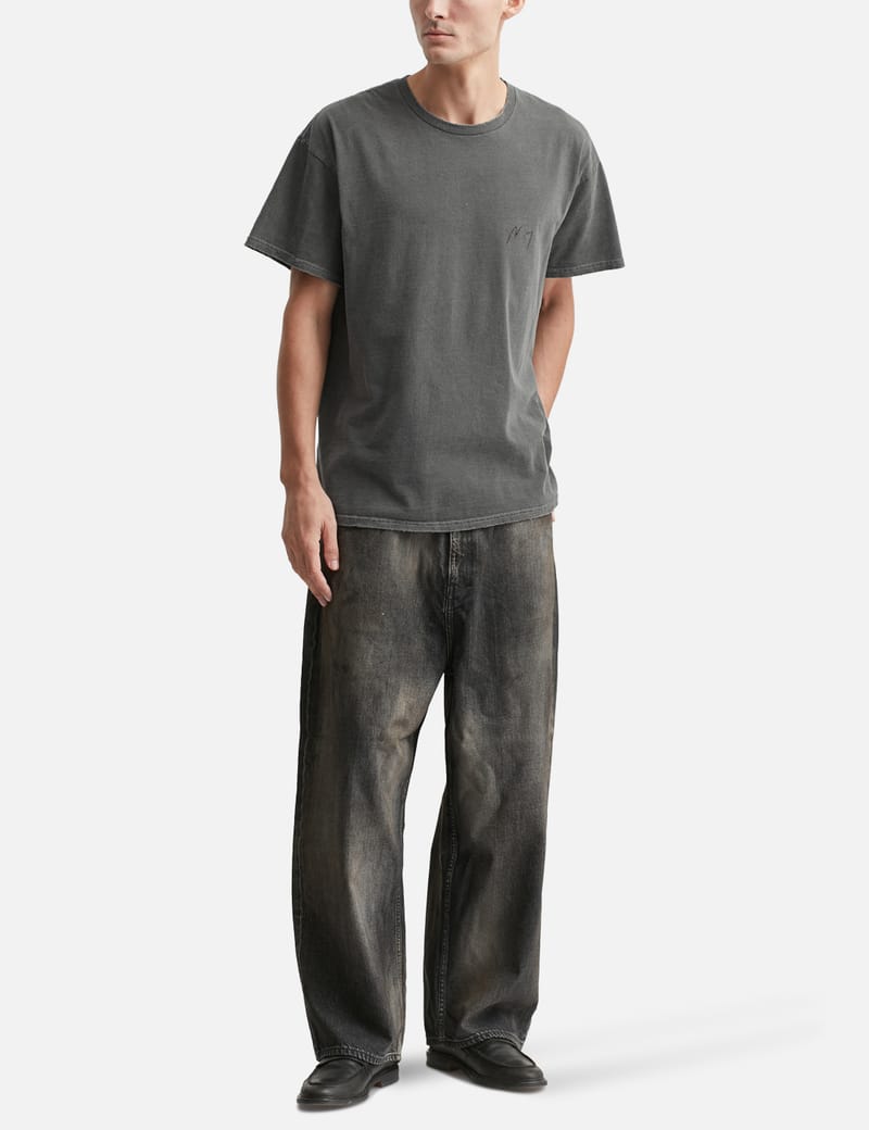 ANCELLM - Embroidery Dyed T-shirt | HBX - Globally Curated