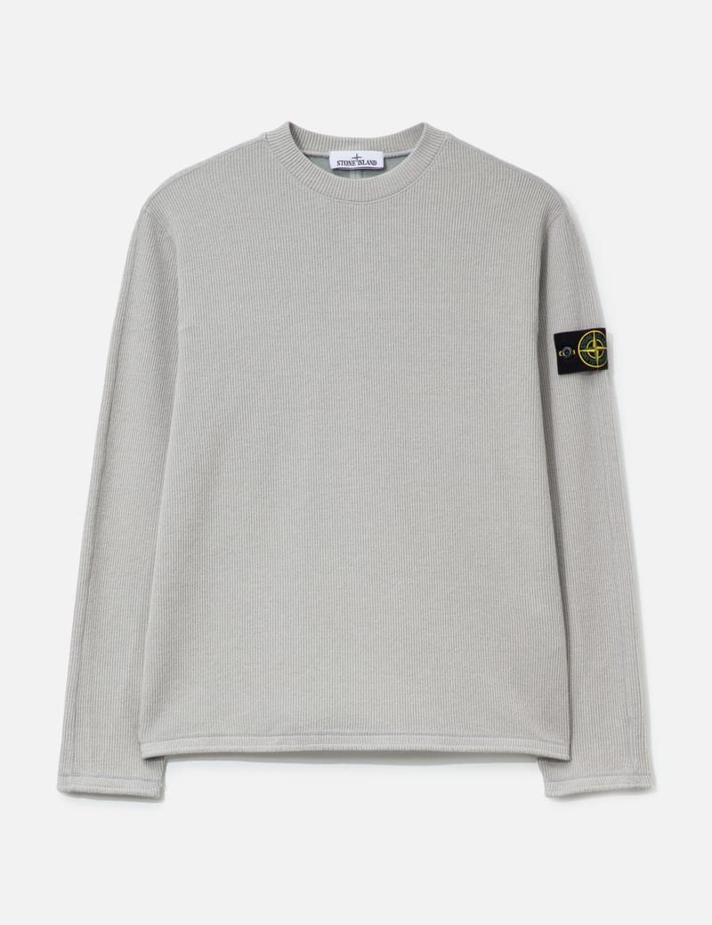 【美品】STONE  GHOST COTTON SWEATSHIRT Stone Island Grey Stretch-Cotton Ghost Sweatshirt | Harrods VE