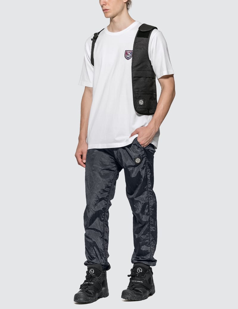 Stone Island - Reflective Weave Ripstop Shoulder Bag | HBX Stone Island - Reflective Weave Ripstop Shoulder Bag | HBX